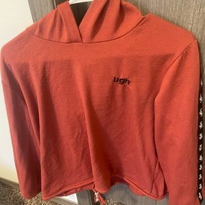 Red sweatshirt